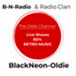 Black Neon Radio Oldie