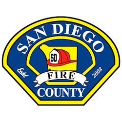 Rural San Diego County CAL FIRE and USFS